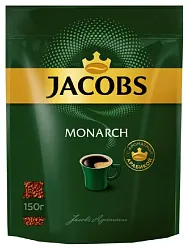 Кофе ЯКОБС Монарх сублимированный растворимый м/у 150г