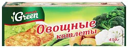 Котлеты МОРОЗКО Грин овощные с/м 450г