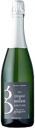 Игристое вино СЕЛИН И ФРЕДЕРИК Креман де Бургонь Блан де Нуар белое брют 12% ст/б 0.75л