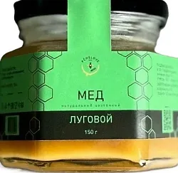Мед ПЧЕЛОВ Луговой натуральный ст/б 150г