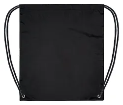 Сумка для сменной обуви АТТОМИКС черная 35*43см