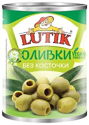 Оливки ЛЮТИК без косточки ж/б ключ 280г