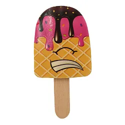 Ластик ЦЕНТРУМ Мороженое 35*40мм арт.71209