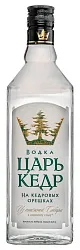 Водка ЦАРЬ КЕДР 38-40% ст/б 0.5л