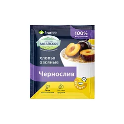 Хлопья овсяные ГУДВИЛЛ с черносливом м/у 40г