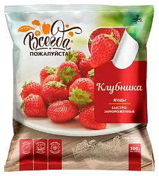 Клубника КРАСКИ ЛЕТА с/м 300г