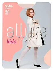 Колготки детские АЛЛЮР София 50ден светло-розовые р.146-152