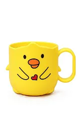 Кружка МИЛОТА Утиная любовь желтая арт.6266-2