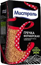 Гречневая крупа МИСТРАЛЬ Фермерская м/у 900г