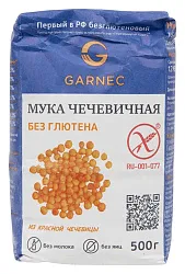 Мука ГАРНЕЦ чечевичная  м/у 500г