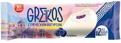 Мороженое ИНМАРКО Гре-кос с греческим йогуртом и голубикой бзмж эскимо 57г