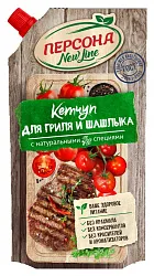 Кетчуп ПЕРСОНА Нью лайн для гриля и шашлыка д/пак 350г