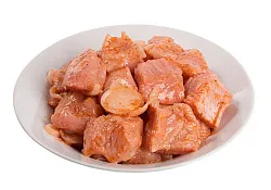 Шашлык из индейки маринованный охл в/у 1кг