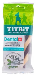 Лакомство для собак ТИТБИТ Дентал+Косичка с мясом кролика 40г