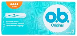 Тампоны О.В. Ориджинал супер 16шт