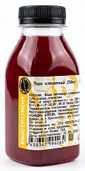Морс клюквенный 250мл