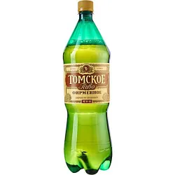 Пиво ТОМСКОЕ Фирменное светлое пастер 4% пэт 1.5л