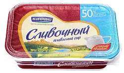 Сыр плавленый КИПРИНО сливочный бзмж 50% 180г