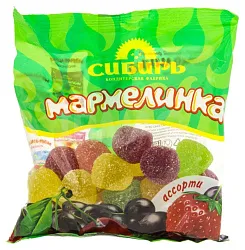 Мармелад МАРМЕЛИНКА ассорти 300г