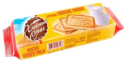 Печенье ХЛЕБНЫЙ СПАС топленое молоко 160г
