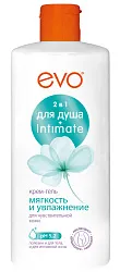 Гель-крем для душа и интимной гигиены ЭВО Мягкость и увлажнение 2в1 400мл