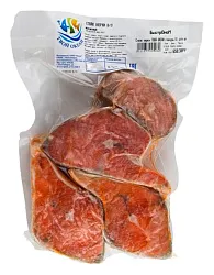Стейк нерки ТВОЙ ОКЕАН глазурь 5% с/м в/у 1кг