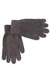 Термоперчатки женские ХОББИ ЛАЙН серые р.7-8 арт.ПТ 1512