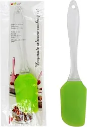 Лопатка силиконовая с прозрачной ручкой 18.5см арт.АН002 №50