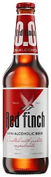 Пиво РЕД ФИНЧ светлое пастер б/а ст/б 0.45л
