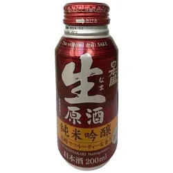 Саке НИХОНСАКАРИ Дзюнмай Гиндзе Намагенсю 16% ж/б 0.2л