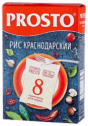 Рис ПРОСТО Краснодарский круглозерный карт/уп 500г