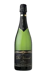 Игристое вино ДЕ ВИЛЬМОНТ Шампань Гранд Резерв Премьер Крю белое брют 12.5% ПК 0.75л