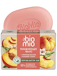 Мыло туалетное БИО-МИО Персик и ши 90г