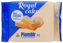 Вафли РОЯЛ КЕЙК на сорбите со вкусом пломбира 120г