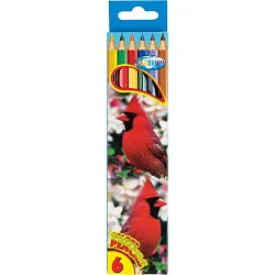 Карандаши цветные ЦЕНТРУМ 6цв арт.80167