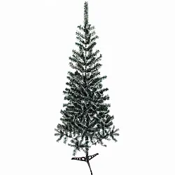 Елка СЕРПАНТИН Метелица 220 веток белый иней 150см