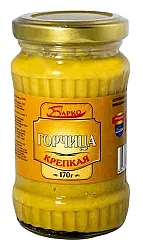 Горчица БАРКО крепкая ст/б 170г