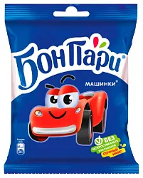 Жевательный мармелад БОН ПАРИ Машинки 75г
