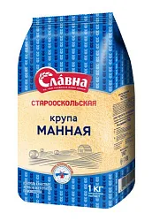 Манная крупа СЛАВНА м/у 1кг
