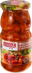Фасоль ЭКО с грибами по-гречески ст/б 510г