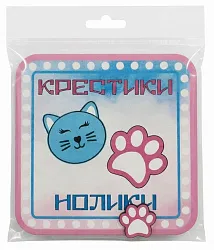 Головоломка АПИЛКА Крестики-Нолики кошечки-лапки