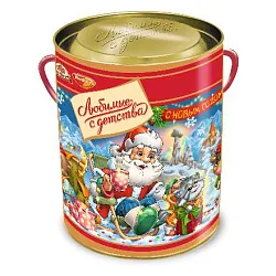 Новогодний подарок ЛЮБИМЫЕ С ДЕТСТВА туба 501г