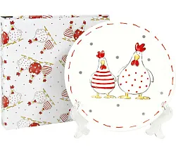 Тарелка НАТАМ Курочка Д15 ПУ арт.W201503