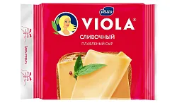 Сыр плавленый ВИОЛА сливочный бзмж 45% 140г