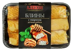 Блины АЛЕКОН с творогом 420г