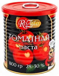 Томатная паста РОЗАТО ж/б 800г