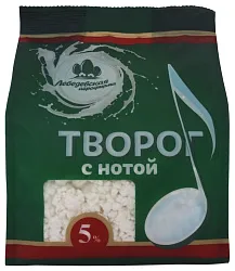 Творог ЛЕБЕДЕВСКАЯ АФ бзмж 5% 390г