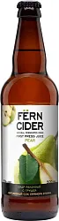 Сидр ФЕРН Яблочный со вкусом груши п/сл 5% ст/б 0.5л