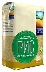 Рис ЧИСТАЯ КРУПА пропаренный м/у 800г