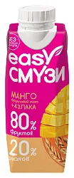 Коктейль САДЫ ПРИДОНЬЯ Изи Смузи манго фруктовый микс 4злака 0.25л